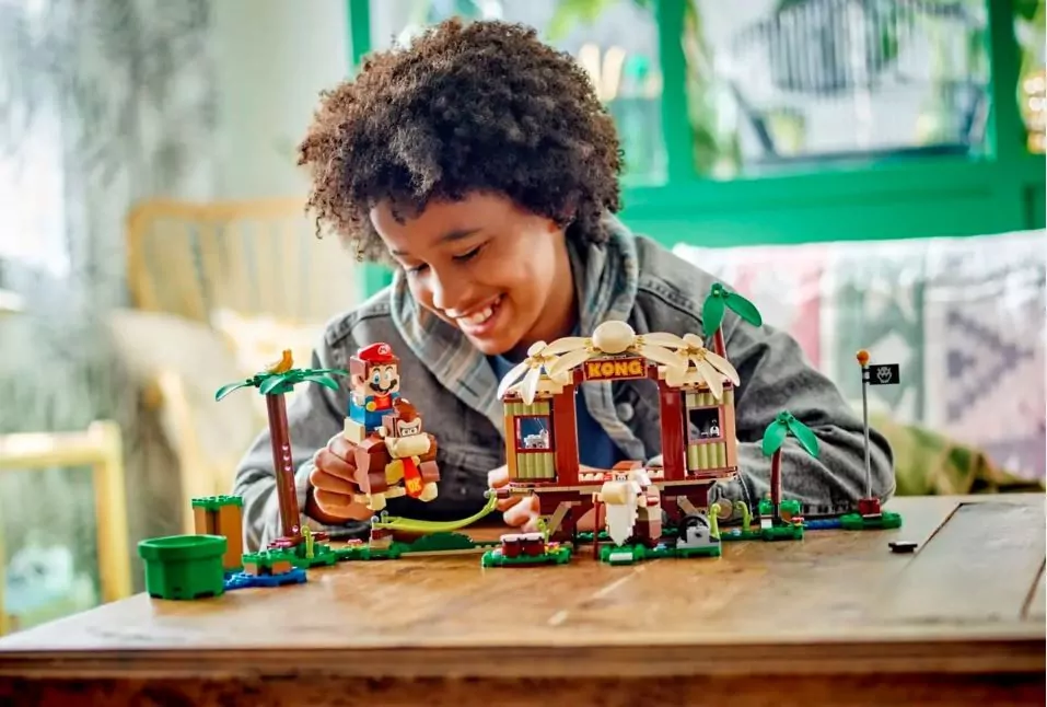 LEGO® Super Mario. Domek na drzewie Donkey Konga — zestaw rozszerzający. 71424 - tantis.pl