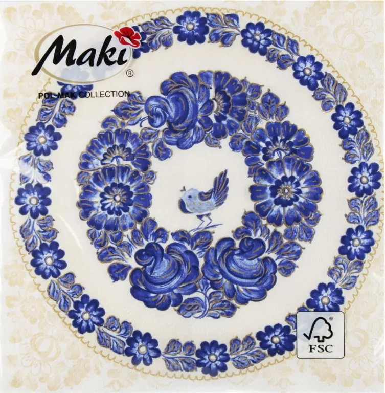 SERWETKA PAP 3W 330X330 FAJANS 61101 PM OP - tantis.pl