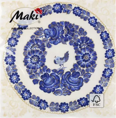 SERWETKA PAP 3W 330X330 FAJANS 61101 PM OP