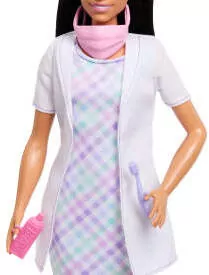 Barbie Dentystka Zestaw 2 (Lalka brunetka) - tantis.pl