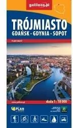 Plan Trójmiasto - Gdańsk - Gdynia - Sopot 1:17 000 - tantis.pl