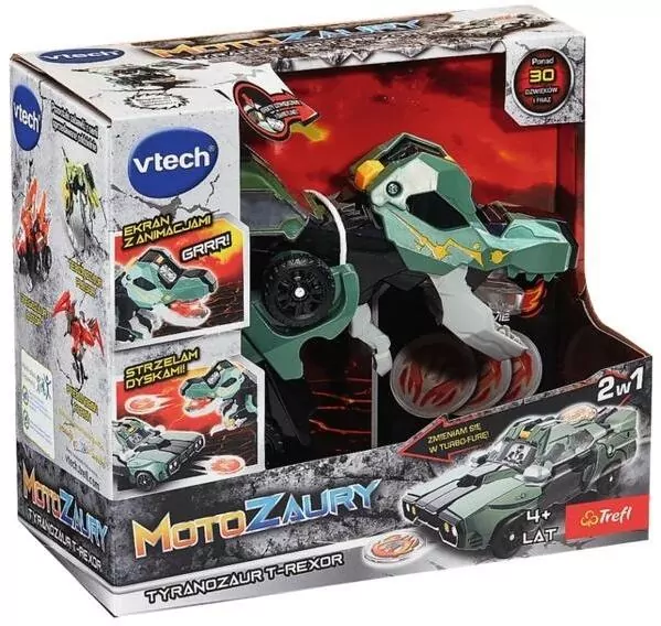 Motozaury - Tyranozur T-rexor VTECH - tantis.pl