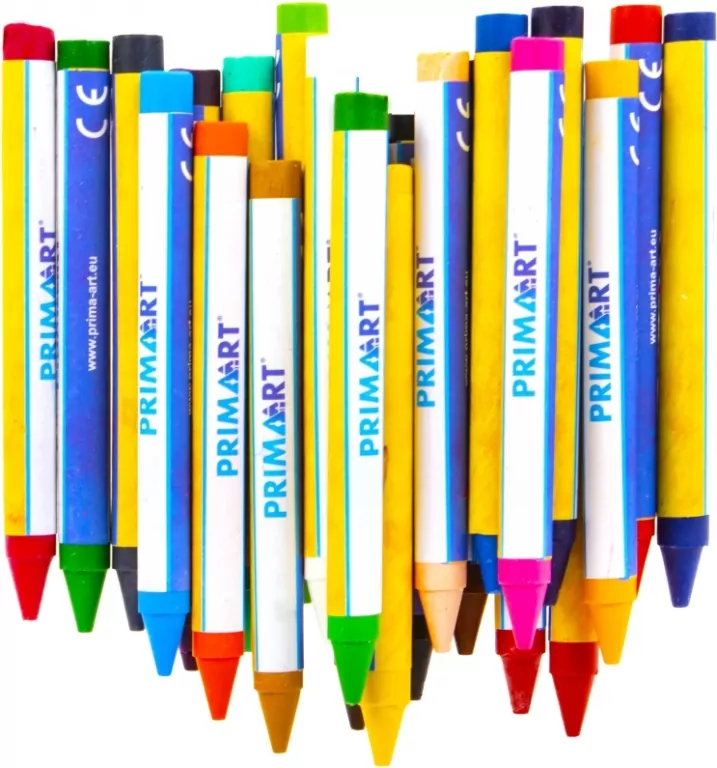 Kredki woskowe. 24 kolory - tantis.pl