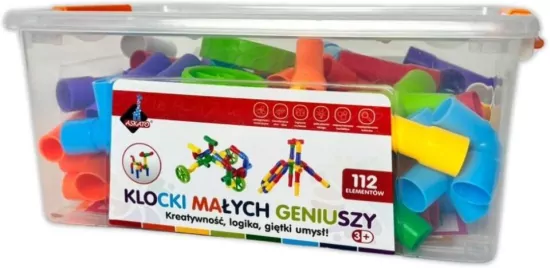 Askato. Klocki małych geniuszy basic, 668 elementy