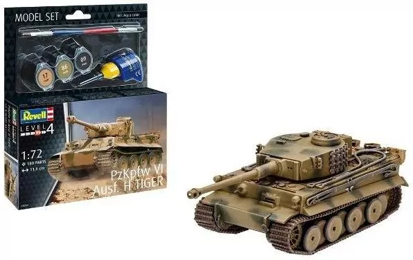Model Set Czołg Panzerkampfwagen VI Ausf. H TIGER - tantis.pl