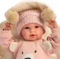 Llorens lalka hiszpańska bobas płacząca miś z przewijakiem 36cm - tantis.pl