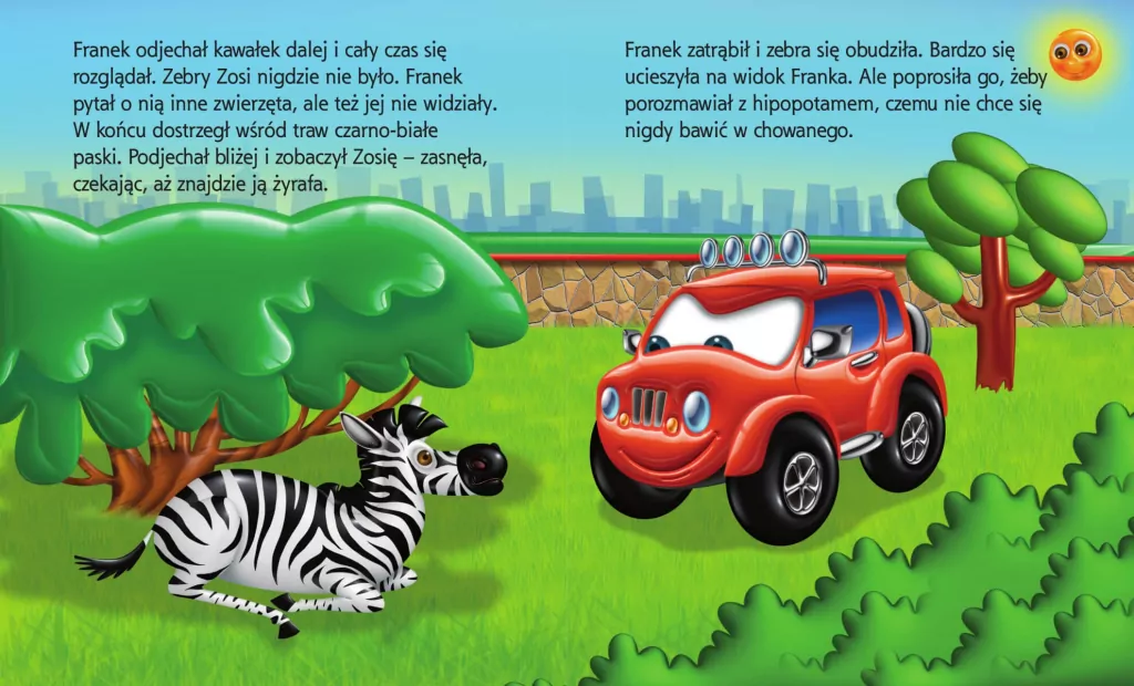 W zoo. Samochodzik Franek - tantis.pl