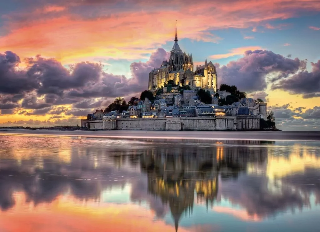 Puzzle 1000. High Quality Collection. Le Magnifique Mont Saint-Michel - tantis.pl