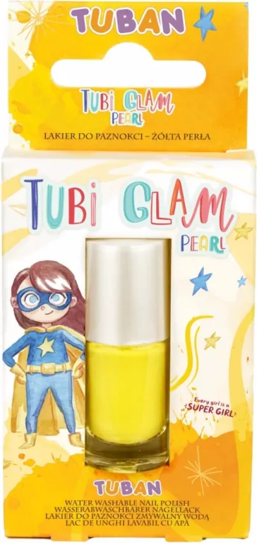 Lakier do paznokcie Tubi Glam. Żółty perłowy - tantis.pl