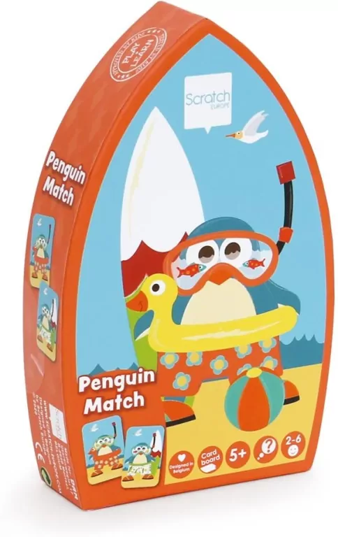 Gra logiczna - Karty Znajdź Pingwina - tantis.pl