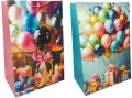 Torebka prezentowa urodzinowa XL Balony mix - tantis.pl