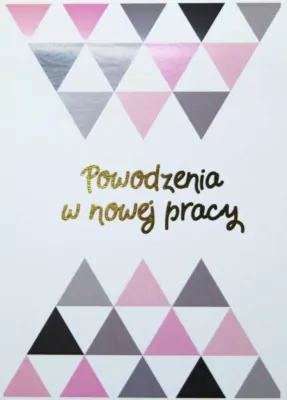 Kartka okolicznościowa Powodzenia w nowej pracy