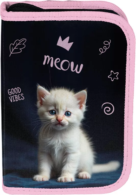 Piórnik z wyposażeniem White Kitty PP26CD-P001 - tantis.pl