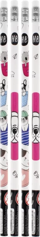 Ołówek z gumką HB Minisy - tantis.pl