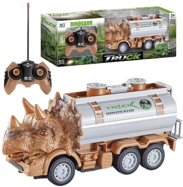 Ciężarówka R/C dinozaur ze zbiornikiem na wodę - tantis.pl