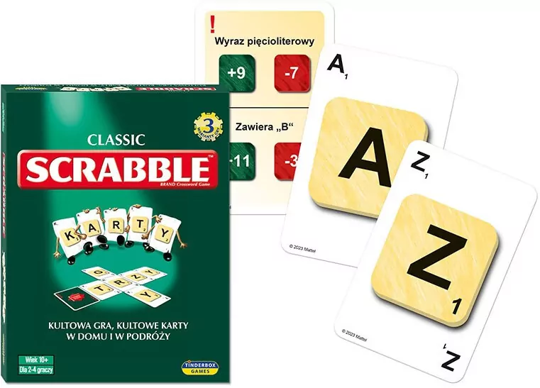 Piatnik. Scrabble Karty - tantis.pl