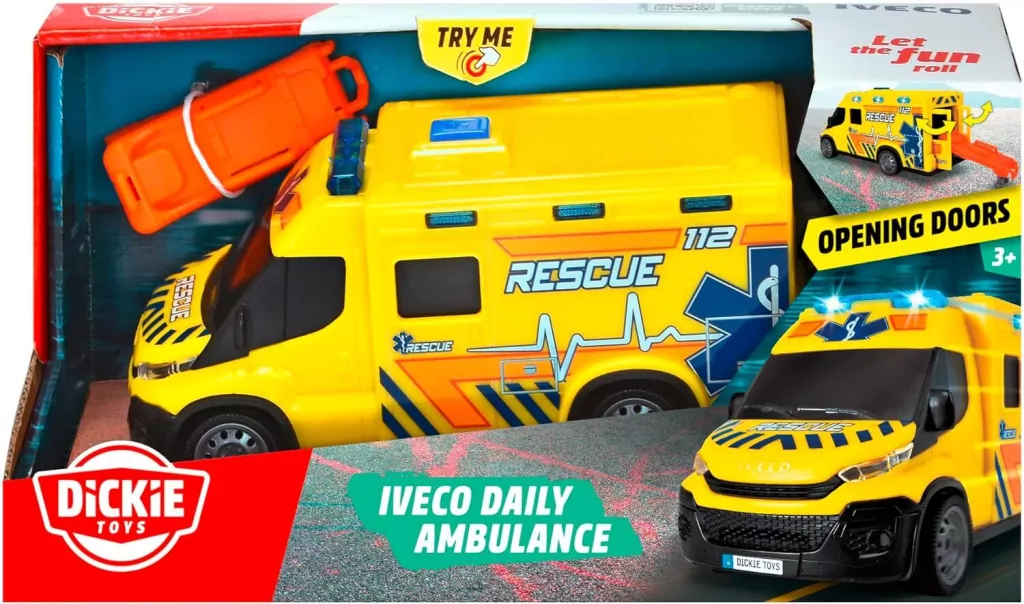 SOS Iveco ambulans 18cm - tantis.pl