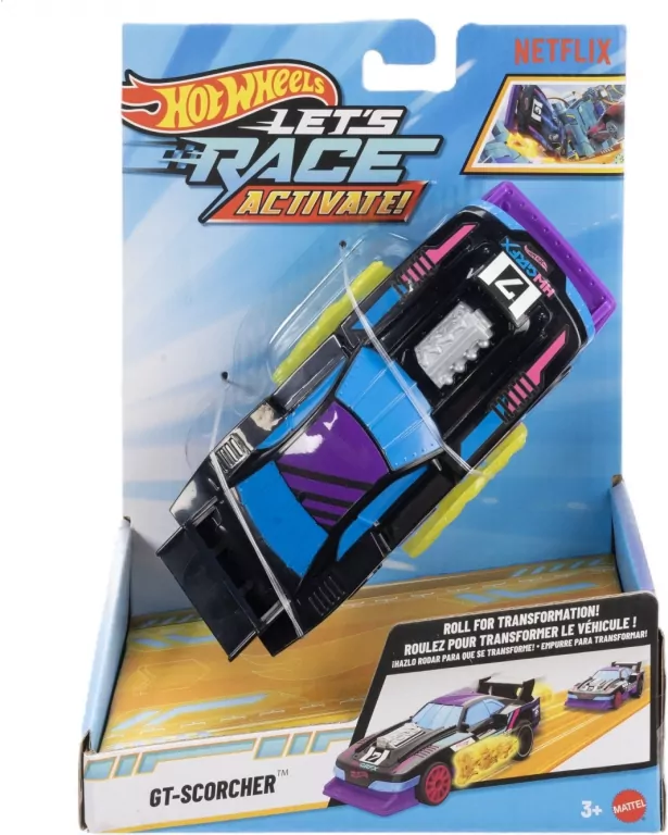 Hot Wheels z transformacją 1:32 Let's Race - tantis.pl