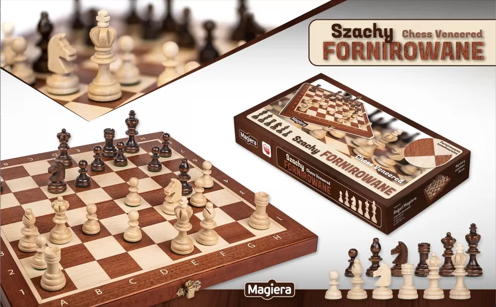 Szachy fornirowane - tantis.pl