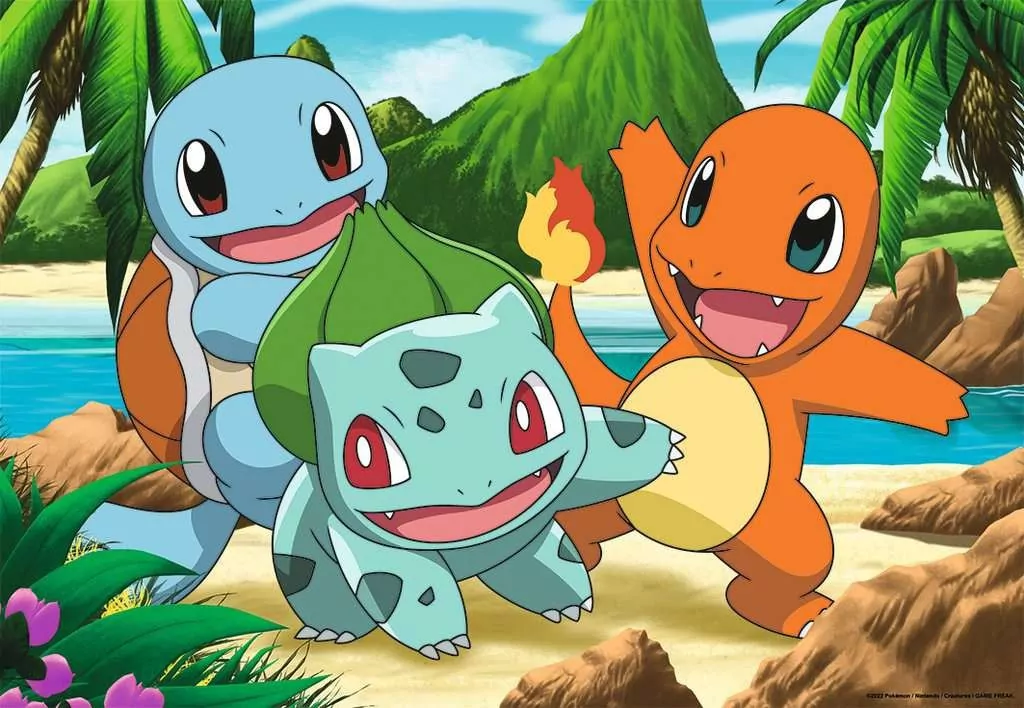 Ravensburger. Puzzle dla dzieci 2x24. Pokemon - tantis.pl