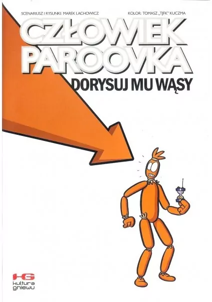 Człowiek Paroovka. Dorysuj mu wąsy - tantis.pl