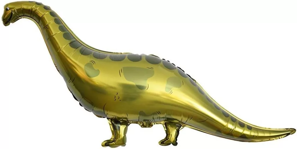 Balon foliowy Dinozaur brachiozaur zielony 99x56cm - tantis.pl