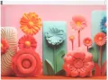 Koperta A4 PP z nadrukiem zip Modern Flowers - tantis.pl