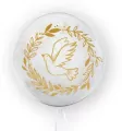 Balon 45cm Gołąb złoty TUBAN - tantis.pl