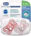 Chicco. PhysioForma Light. Smoczek. 6-16 miesięcy. Różowy - tantis.pl