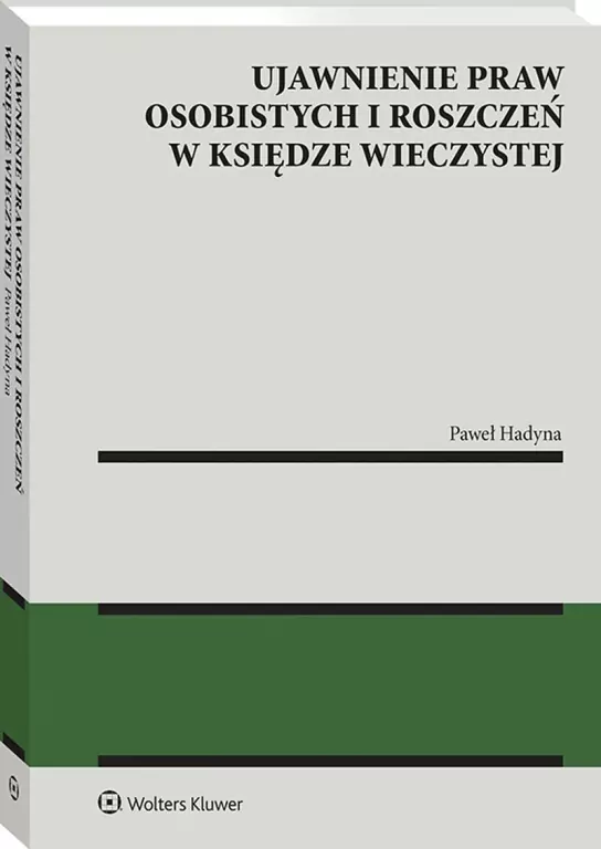 Ujawnienie praw osobistych i roszczeń w księdze.. - tantis.pl