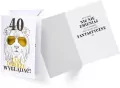 Karnet B6 GS-007 Urodziny 40 lew - tantis.pl