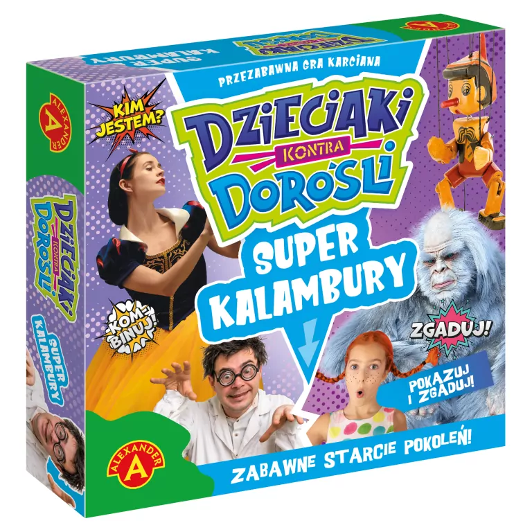 Dzieciaki kontra Dorośli. Super kalambury - tantis.pl