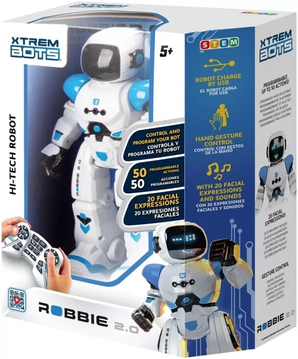 XTREM BOTS RC Robbie 2.0 XT3803272 32727 - tantis.pl