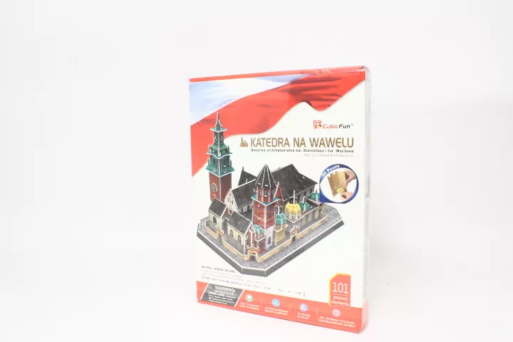 Puzzle 101 3D. Katedra na Wawelu - tantis.pl