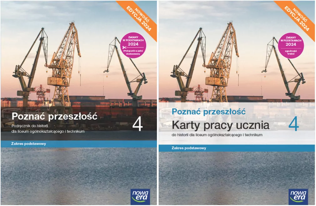 Pakiet: Poznać przeszłość 4. Historia. Podręcznik/ Poznać przeszłość 4. Historia. Karty pracy ucznia. Liceum i technikum. Zakres podstawowy. Edycja 2025 - tantis.pl