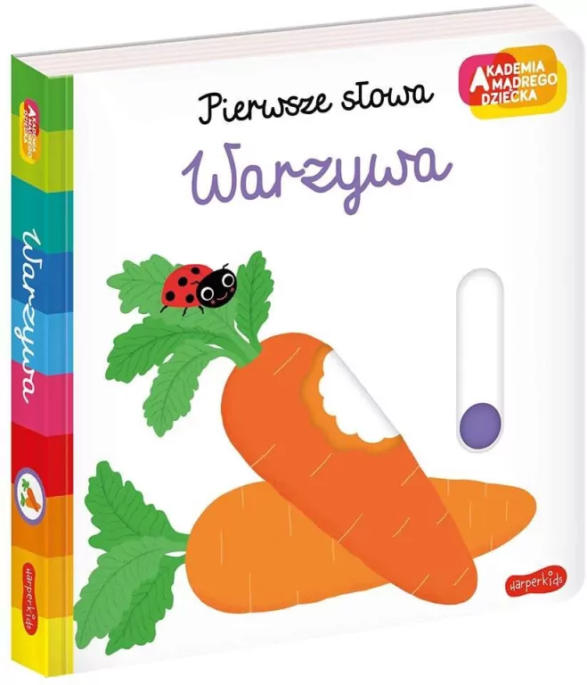 Warzywa. Pierwsze słowa. Akademia mądrego dziecka - tantis.pl