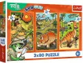 Puzzle 3x80 Zwyczaje Treflików TREFL - tantis.pl