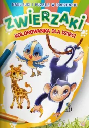 Kolorowanka. Zwierzaki
