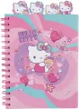 Kołobrulion A5 100k.kratka z główkami Hello Kitty pink wzór 1 - tantis.pl