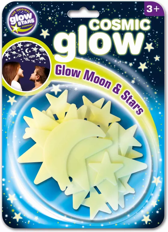 Kosmiczne Glow - Księżyc i gwiazdy - tantis.pl