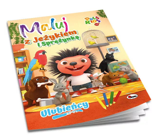Ulubieńcy. Maluj z Jeżykiem i Sprężynką - tantis.pl