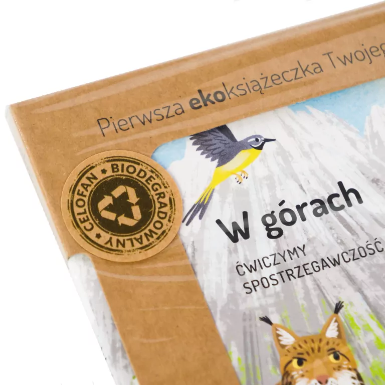 W górach. Ćwiczymy spostrzegawczość 2+. Pierwsza ekoksiążeczka Twojego Dziecka - tantis.pl