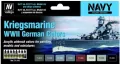 Vallejo: 71.615 - Navy - Kriegsmarine WWII German Colors (8x17 ml) - tantis.pl
