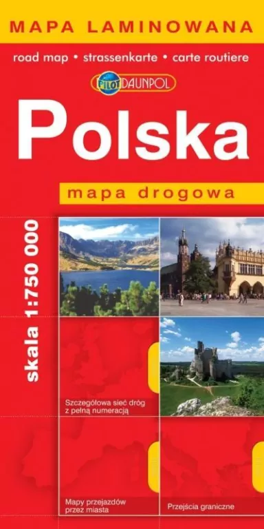 Polska. Mapa Drogowa 1:750 000 - tantis.pl