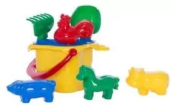 Zestaw do piaskownicy. Zwierzęta