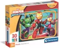 Puzzle 30 Super Kolor Iron Man And His Awesome - tantis.pl