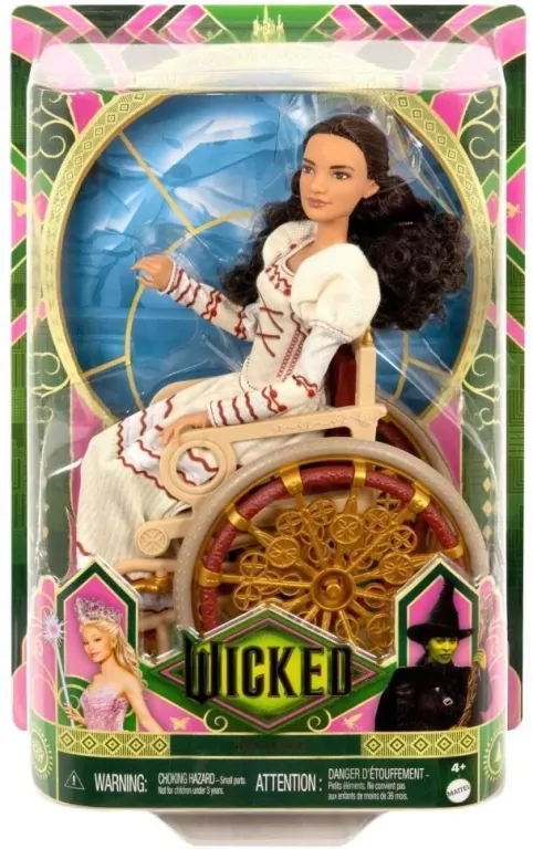 Wicked Lalka modowa Nessarose na wózku inwalidzkim - tantis.pl