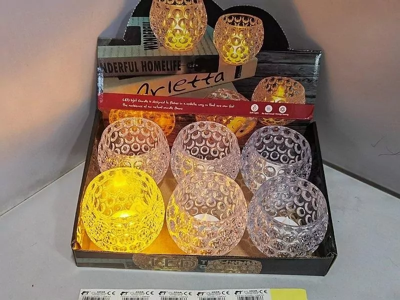 Świecznik 7cm, 6 sztuk - tantis.pl