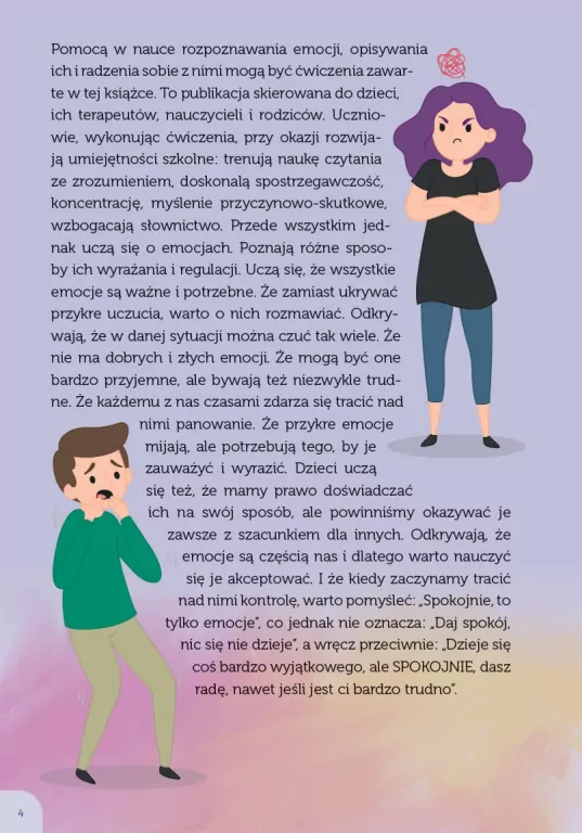Spokojnie, to tylko emocje! Ćwiczenia rozpoznawania i nazywania uczuć oraz emocji - tantis.pl