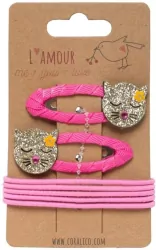 Zestaw spinki i gumki